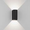 Aplica LED exterior iluminat arhitectural IP65 REMY negru