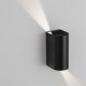 Aplice - Aplica LED exterior iluminat arhitectural IP65 REMY negru