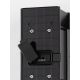 Aplice - Aplica LED exterior iluminat arhitectural IP65 REMY negru