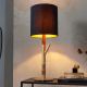 Veioze - Lampa de masa JEWELRY 75cm, negru, auriu, lemn