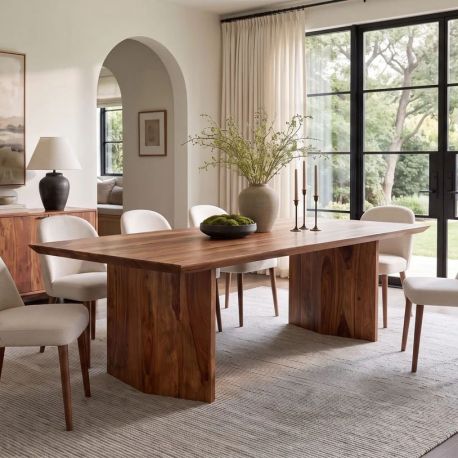 Mese dining - Masa living din lemn masiv de sheesham DIAMOND 240cm