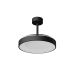 Lustre cu ventilator - Lustra LED cu ventilator palete retractabile NISEKO M negru