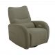 Fotolii - Fotoliu cinema PRIORITY verde, pivotant, functia electrica relax, port USB