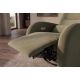 Fotolii - Fotoliu cinema PRIORITY verde, pivotant, functia electrica relax, port USB