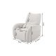 Fotolii - Fotoliu cinema PRIORITY greige, pivotant, functia electrica relax, port USB