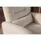 Fotolii - Fotoliu cinema PRIORITY bej, pivotant, functia electrica relax, port USB