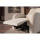 Fotolii - Fotoliu cinema PRIORITY bej, pivotant, functia electrica relax, port USB
