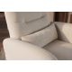 Fotolii - Fotoliu cinema PRIORITY bej, pivotant, functia electrica relax, port USB