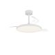Lustre cu ventilator - Lustra LED cu ventilator palete retractabile SLIM M alb