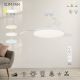 Lustre cu ventilator - Lustra LED cu ventilator palete retractabile SLIM M alb