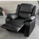 Fotoliu cinema cu functia relax HOLLYWOOD piele sintetica neagra