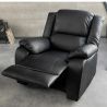Fotoliu cinema cu functia relax HOLLYWOOD piele sintetica neagra