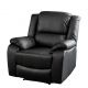 Fotolii - Fotoliu cinema cu functia relax HOLLYWOOD piele sintetica neagra