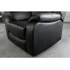 Fotolii - Fotoliu cinema cu functia relax HOLLYWOOD piele sintetica neagra
