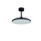 Lustre cu ventilator - Lustra LED cu ventilator palete retractabile SLIM M negru
