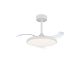 Lustre cu ventilator - Lustra LED cu ventilator palete retractabile SLIM S alb