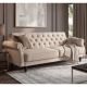 Canapea extensibila, Catifea Vogue champagne beige, Maison Belle Affaire 220cm