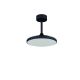 Lustre cu ventilator - Lustra LED cu ventilator palete retractabile SLIM XL negru