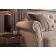 Canapele - Canapea extensibila, Catifea Vogue champagne beige, Maison Belle Affaire 220cm