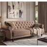 Canapea extensibila, Catifea Vogue greige, Maison Belle Affaire 220cm