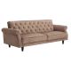 Canapele - Canapea extensibila, Catifea Vogue greige, Maison Belle Affaire 220cm