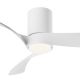 Lustre cu ventilator - Lustra LED cu ventilator si telecomanda NEMO L alb