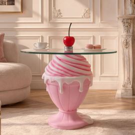 Masuta stil pop art modern SWEET SOCIETY 65cm roz
