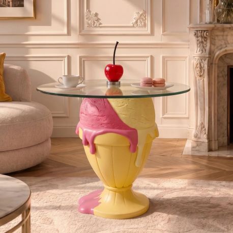 Masute Living - Masuta stil pop art modern SWEET SOCIETY Sundae 65cm