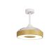 Lustre cu ventilator - Lustra LED cu ventilator palete retractabile Coin Fan Mini lemn