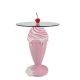 Masute Living - Masuta bistro stil pop art modern SWEET SOCIETY 90cm roz
