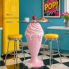 Masuta bistro stil pop art modern SWEET SOCIETY 90cm roz