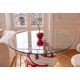 Masute Living - Masuta bistro stil pop art modern SWEET SOCIETY 90cm galben