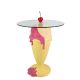 Masute Living - Masuta bistro stil pop art modern SWEET SOCIETY Sundae 90cm