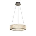 Lustra LED suspendata din otel si sticla Cilia 20W 3000K