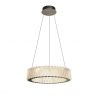 Lustra LED suspendata din otel si sticla Cilia 20W 3000K