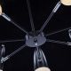 Candelabre, Lustre - Candelabru 7 brate negru Aida
