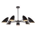 Candelabru 7 brate negru Aida