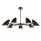 Candelabre, Lustre - Candelabru 7 brate negru Aida