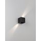 Aplice - Aplica LED exterior iluminat arhitectural IP65 CONOR negru