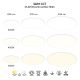 Plafoniere - Plafoniera LED SLIM CCT 16W, 25CM