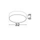 Plafoniere - Plafoniera LED CCT exterior IP65 ORLUX alb