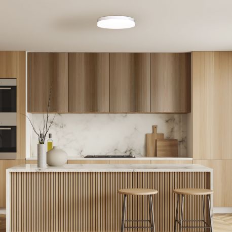 Plafoniere - Plafoniera LED 30W, diametru 40cm, TURIN CCT II