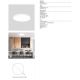 Plafoniere - Plafoniera LED 40W, diametru 50cm, TURIN CCT II