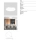 Plafoniere - Plafoniera LED 50W, diametru 60cm, TURIN CCT II