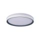 Plafoniere - Plafoniera LED cu telecomanda 55W, diametru 48cm, VERONA II CCT alb/gri