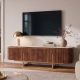 Comode - Comoda TV design retro Gatsby 160cm Mango/ travertin