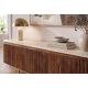 Comode - Comoda TV design retro Gatsby 160cm Mango/ travertin