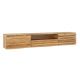 Comode - Comoda TV suspendata Relief 200cm, lemn de salcam