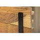 Comode - Comoda TV suspendata Relief 200cm, lemn de salcam