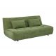 Canapele - Canapea extensibila, chenille verde, ELYPSE 200cm